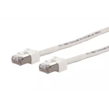 METZ CONNECT Ultraflex500 patchkabel RJ-45 (M) till RJ-45 (M) 10,0 m S/FTP CAT 6 skärmad halogenfri vit (13084VA088-E)