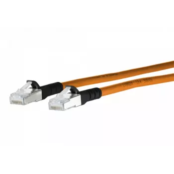 METZ CONNECT 1308452001-E Cat6a SF/UTP Ethernet-patchkabel 2 m orange