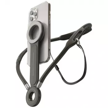 4smarts POV Magnetic halshållare för smartphones – antracit