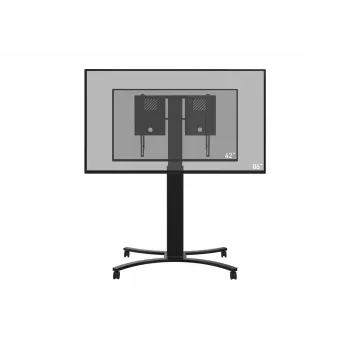 celexon Expert Adjust-4286MB elektriskt höj- och sänkbar displayvagn, 42–86 inch, upp till 136 kg, svart
