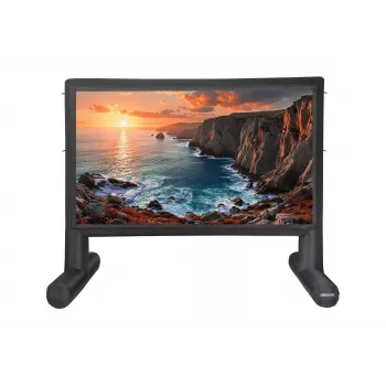 Celexon uppblåsbar utomhusprojektionsduk Professional INF 100, 100 inch 16:9, synlig yta 222 x 125 cm, 4K-UHD-kompatibel