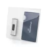 MEDIARANGE förvaringslåda för USB-minnen med 2 fack och hål, 10-pack, transparent