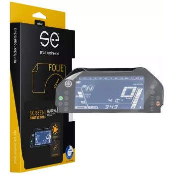 smart.engineered SE-DCP-2-0102-0078-1-M displayfolie för motorcykelinstrumentpanel - transparent - 2-pack