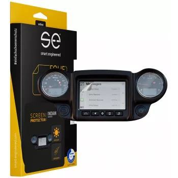 smart.engineered SE-DCP-2-0102-0095-1-M displayfolie för Indian Roadmaster motorcykeldisplay - transparent