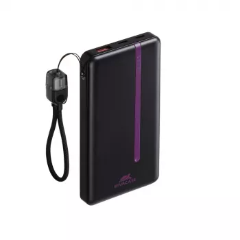 RIVACASE VA2311 Powerbank 10000 mAh 22,5W svart
