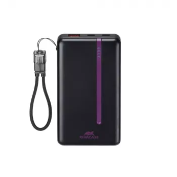 RIVACASE VA2311 Powerbank 10000 mAh 22,5W svart