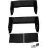 Rockstable 19 inch sockel - rullplattform - svart - SPCC - Stål - 48,3 cm (19 inch) - 800 mm - 1200 mm