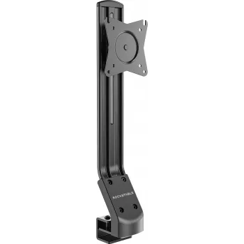 Rockstable RS-MM004 avancerat enkel monitorfäste - skrivbordsklämma / genomföringsfäste - 8 kg - 33 cm (13 inch) - 81,3 cm (32 inch) - 100 x 100 mm - svart