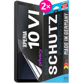 smart.engineered se 3D integritetsskyddsfilm för Sony Xperia 10 VI, 2 st (SE0-F0112-0514-24-M)