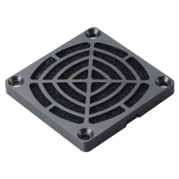 Akasa GRM60-30 60mm fläktfilterkit - svart nylonmesh, tvättbart, med fläktskyddsgaller