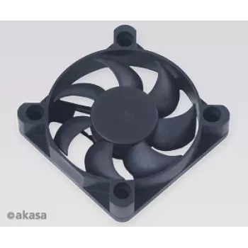 Akasa 5cm svart chassifläkt - 26,09 dB - 50mm