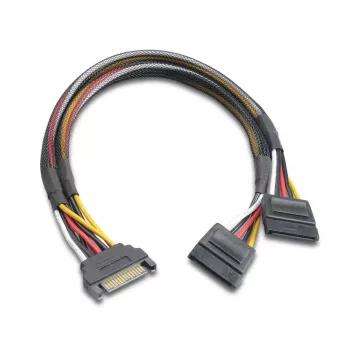 Akasa AK-CBPW05-30 SATA strömförgreningskabel 30 cm svart