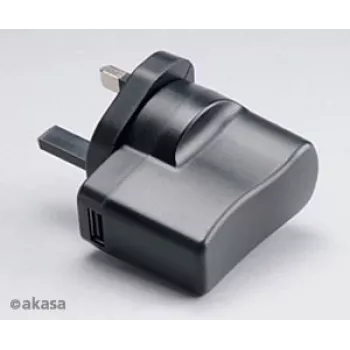 Akasa USB Travel Charger – nätadapter (USB) – vit