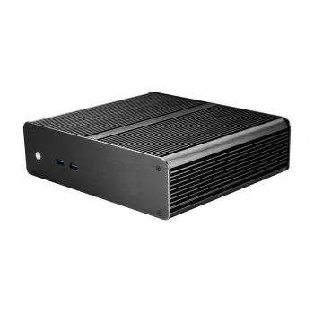 Akasa Euler T Mini Tower PC-chassi svart Mini-ITX aluminium 2,5 inch
