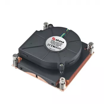 Akasa Intel 1U helkoppar aktiv kylare med PWM-fläkt för LGA 2011 (Xeon MP)