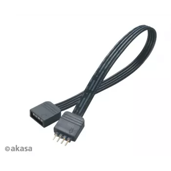 Akasa AK-CBLD01-20BK Flexa RGB LED-förlängningskabel 0,2 m svart