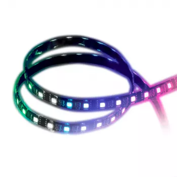 Akasa Vegas MBW universell RGBW LED-list 500 mm 5-pin RGBW / Molex 4-pin 12V 0.7A