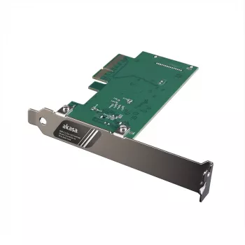 Akasa AK-PCCU3-08 USB Type-C PCIe lågprofils PCIe 3.0 SATA 15-pin PC