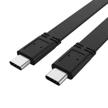 Akasa AK-CBUB60-10BK USB-C till USB-C-kabel 1 m USB 3.2 Gen 2x2 20 Gbit/s svart