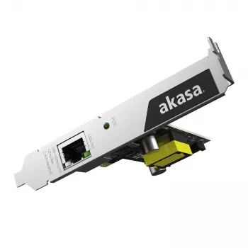 Akasa 2,5G PCIe-nätverkskort med PoE upp till 25,5 W