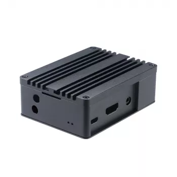 Akasa Raspberry Pi Model 3B+/B aluminiumhölje - svart