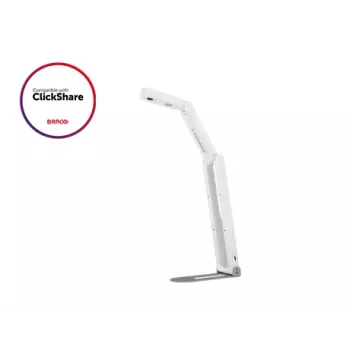 Lumens DC-F20 HD/2K USB-dokumentkamera, 5-MP-sensor, 1920 x 1080 vid 30 fps, inspelningsyta 453 x 340 mm (A3), 16x digital zoom, inbyggd mikrofon