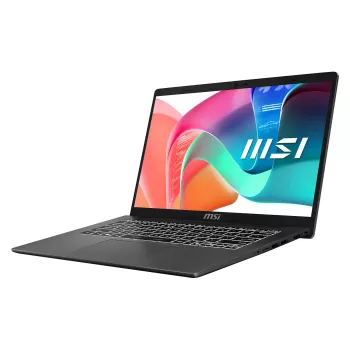 MSI Modern 14 F1MG-876FRNN bärbar dator, 14 inch Full HD IPS, Intel Core 5 120U, 16GB DDR4, 512GB SSD, Windows 11 Pro, franskt AZERTY-tangentbord