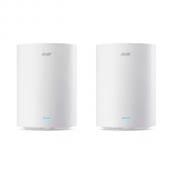 Acer Ovia T360 WiFi 6 AX3600 mesh-router dubbelpack (2 enheter) - vit