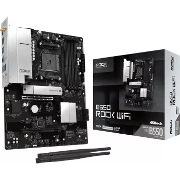 ASRock B550 ROCK WiFi ATX AM4 moderkort