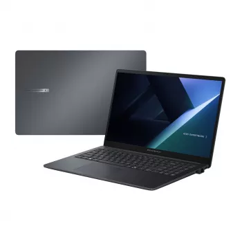 ASUS ExpertBook B1 B1503CVA-S78164X laptop, Intel Core 7 240H, 15,6 inch FHD, 16GB DDR5, 1TB SSD, Windows 11 Pro, Gentle Grey, 3 års på-platsen-service