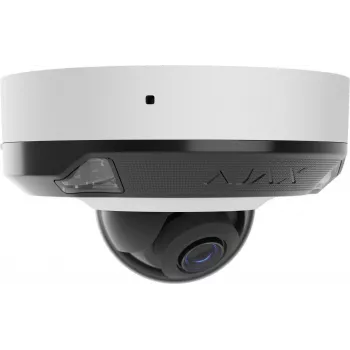AJAX DomeCam Mini HL nätverkskamera (8 MP, 2,8 mm) vit