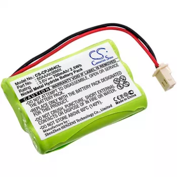 CAMERON SINO ersättningsbatteri för trådlösa telefoner, 3,6V 600mAh Ni-MH (CS-CPJ464CL)