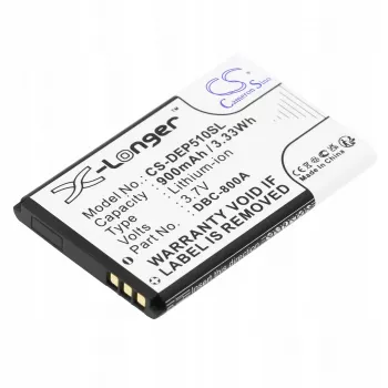 CAMERON SINO batteri typ Qilive 886337 Doro DBC-800A Hagenuk F100 Simvalley CS-DEP510SL