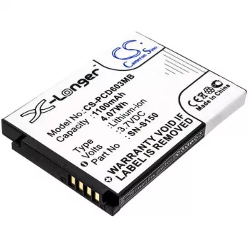Cameron Sino batteri typ SN-S150 för Philips SCD603/00 SCD603H SCD603 10 20 - CS-PCD603MB