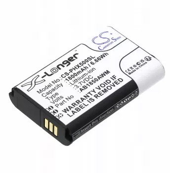 Cameron Sino batteri AB1850AWM AB1720AWM för Philips Xenium X500 9@9k 9a9k CS-PHX500SL