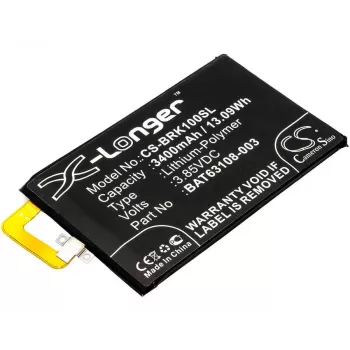 CAMERON SINO batteri BAT63108-003 TLP034E1DO för BlackBerry Keyone Mercury DTEK70 / CS-BRK100SL