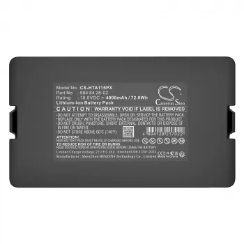 CAMERON SINO batteri typ 584 84 28-02 584 85 28-03 för Husqvarna Gardena Flymo / Cs-hta115px