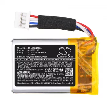 CAMERON SINO ersättningsbatteri AHB693140 för JBL Go 4 / GO4 - 730mAh 3.7V Li-Po (CS-JMG400SL)