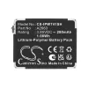 CAMERON SINO ersättningsbatteri typ A2663 för Apple Watch Series 7 41mm A2473/A2475/A2476 (Cs-ipw741sh)