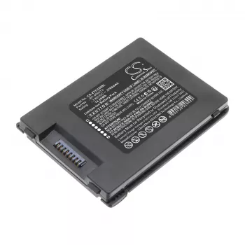 CAMERON SINO ersättningsbatteri för Zebra TC22/TC27 (BT-000473, BTRY-TC2L-2XMAXX-01) - utökad kapacitet 6100mAh - svart