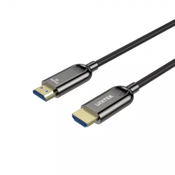 UNITEK Active Optical HDMI 2.1 kabel 8K 120Hz 70m svart