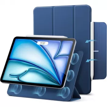 ESR Rebound Magnetic-fodral för iPad Air 10.9 (4:e/5:e gen, 2020-2022) / iPad Air 11 (6:e/7:e/8:e gen, 2024-2026), blå