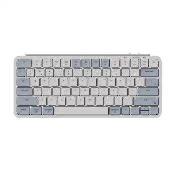 Keychron B1 Pro ultraslim trådlöst mekaniskt tangentbord vit-blå