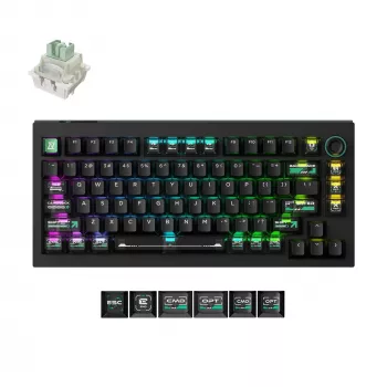 Keychron L5W-W1 Lemokey Magnetic Cyber 75% Hall Effect-speltangentbord