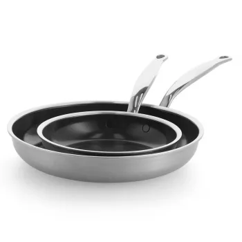 GreenPan Premiere stekpannset 2-delat, 20+28 cm rostfritt stål