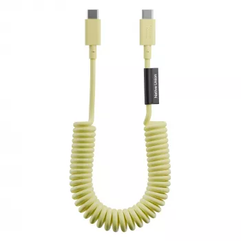 Native Union Pop Cable USB-C till USB-C 1,2 m 60W Lemon