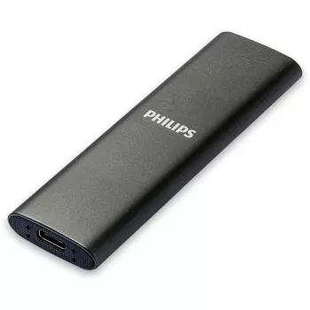 Philips extern SSD 500GB Ultra Speed grå