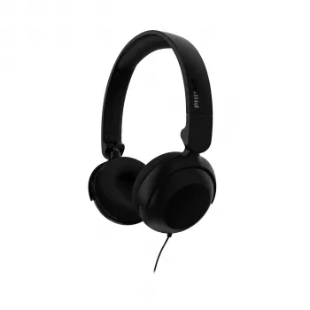 Philips TAH2100BK/00 on-ear sladdanslutna hörlurar, svarta