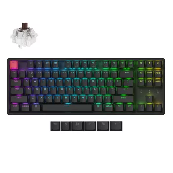 Keychron K8X-J3 80% TKL Brown Switch RGB hot-swap svart