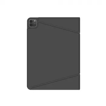 AMAZINGTHING Matte Pro Mag Folio Case med stöd för iPad Air 11 M3/M4 (2025/2026) – svart